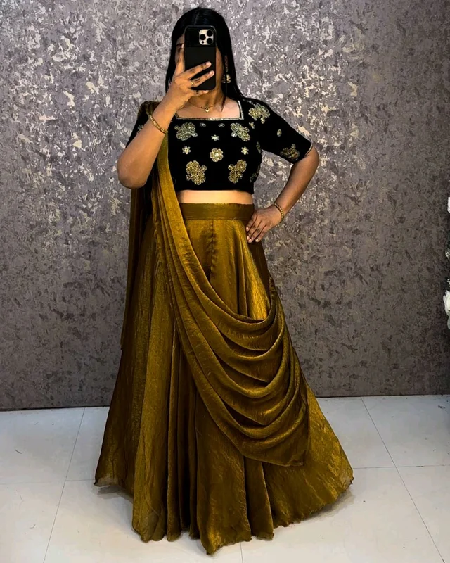 Sparkle Lehenga - XS