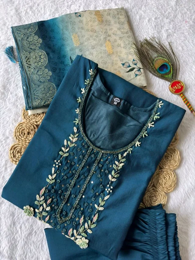 Teal Blue -Niya - L
