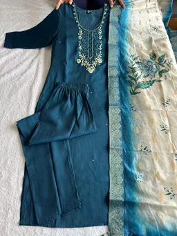Teal Blue -Niya - 2XL