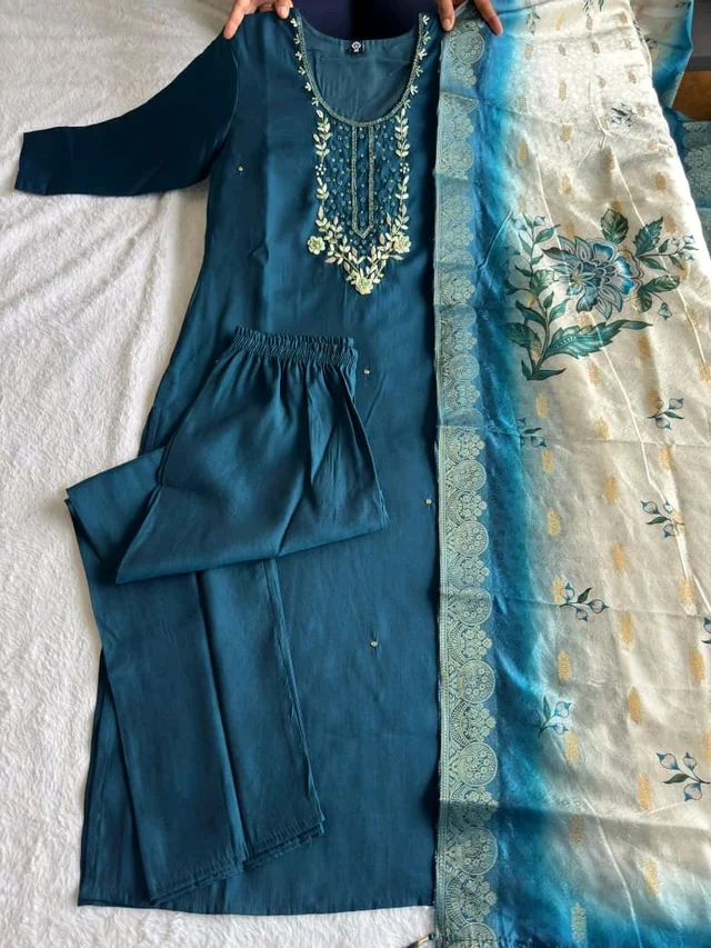 Teal Blue -Niya - 2XL