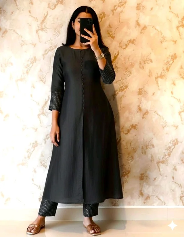 Liya Cordset - M, Black.