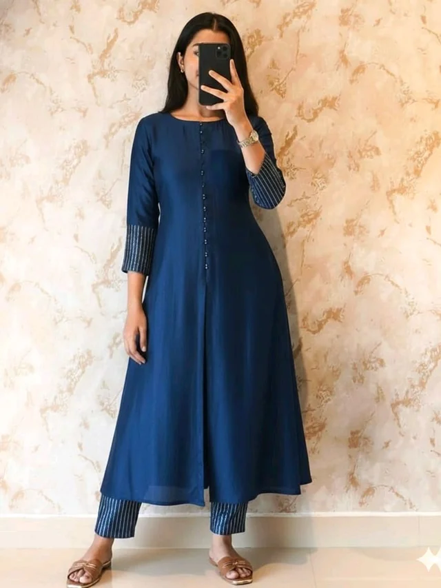 Liya Cordset - 3XL, Dark Blue