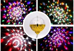 LED Rotating Disco Bulb – Multi-Color DJ Crystal Strobe Light for Party, Home, Club, Bar, Wedding & Events | Plug & Play Party Lamp