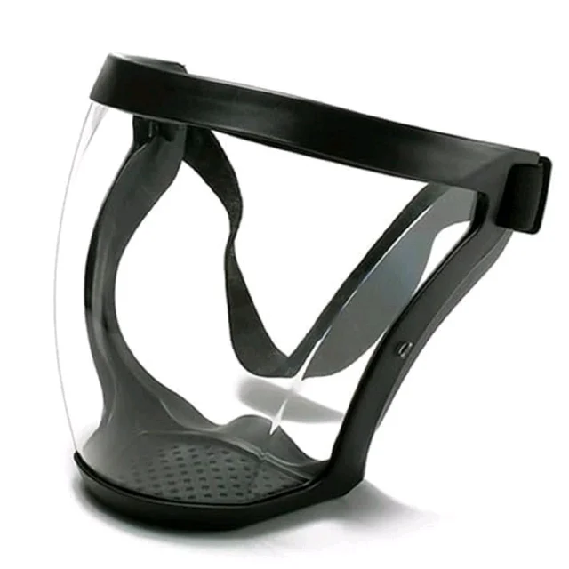 SKVWORLD Reusable Full Face Mask β Anti-Fog, Scratch-Resistant, High-Toughness Protective Shield & Adjustable Fit