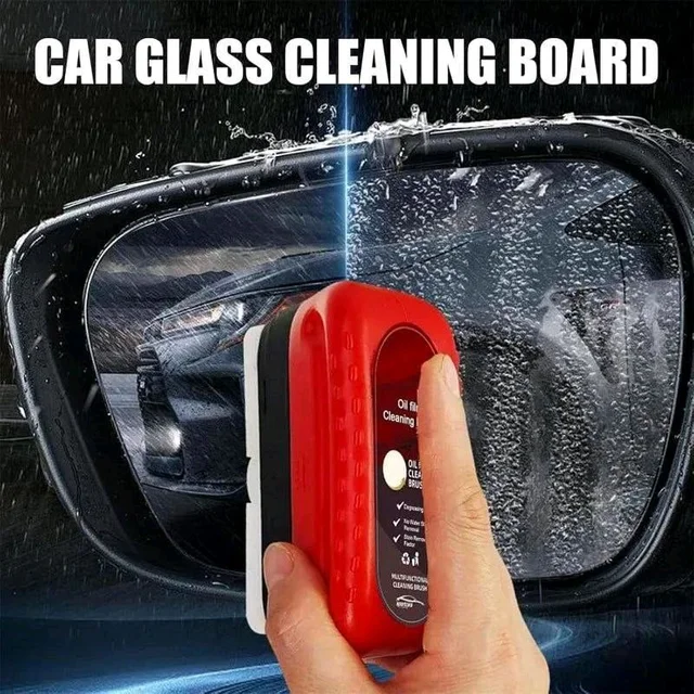 SKVWORLD Car Windshield & Glass Cleaning Brush β Streak-Free, Rainproof & Degreasing!