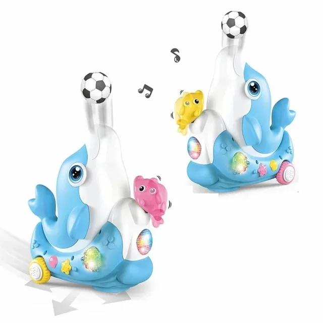 Dolphin Concert Cute Musician Toy β Fun Musical Playset for Kids with Lights & Sounds | SKVWORLD