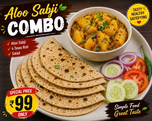 Simple Thali 
