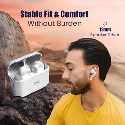 EVM Enzest NEO Truly Wireless Earbuds White l 1-Year Warranty