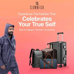 THE CLOWNFISH Ambassador Series Carry-On Luggage Polycarbonate Hard Case Suitcase Eight Spinner Wheel Trolley Bag with TSA Lock, USB, Mobile Holder, Cup Holder- Aluminium Silver (56 cm-22 inch)
- Silver