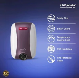 Racold Eterno Pro Storage Water Heater (Geyser)25L-ABS Body-Corrosion Prevention with Titanium Enameled Coating,7Yrs Tank Warranty,Energy Efficient, BEE 4 star rating