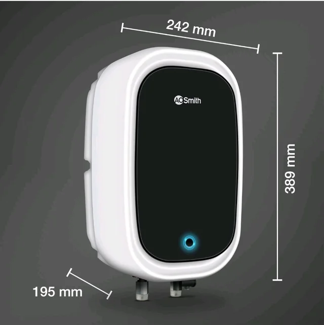 Brand: A. O. Smith
3.9
3.9 out of 5 stars
(2,063)
AO Smith EWS-5 White Instant Geyser 5 Litre With 3kW Express Heating | High Rise Building Bathroom & Kitchen geyser | UL Rated Wiring & Pressure Relief Valve For Ultimate Safety | 5 Year Tank Warranty - White