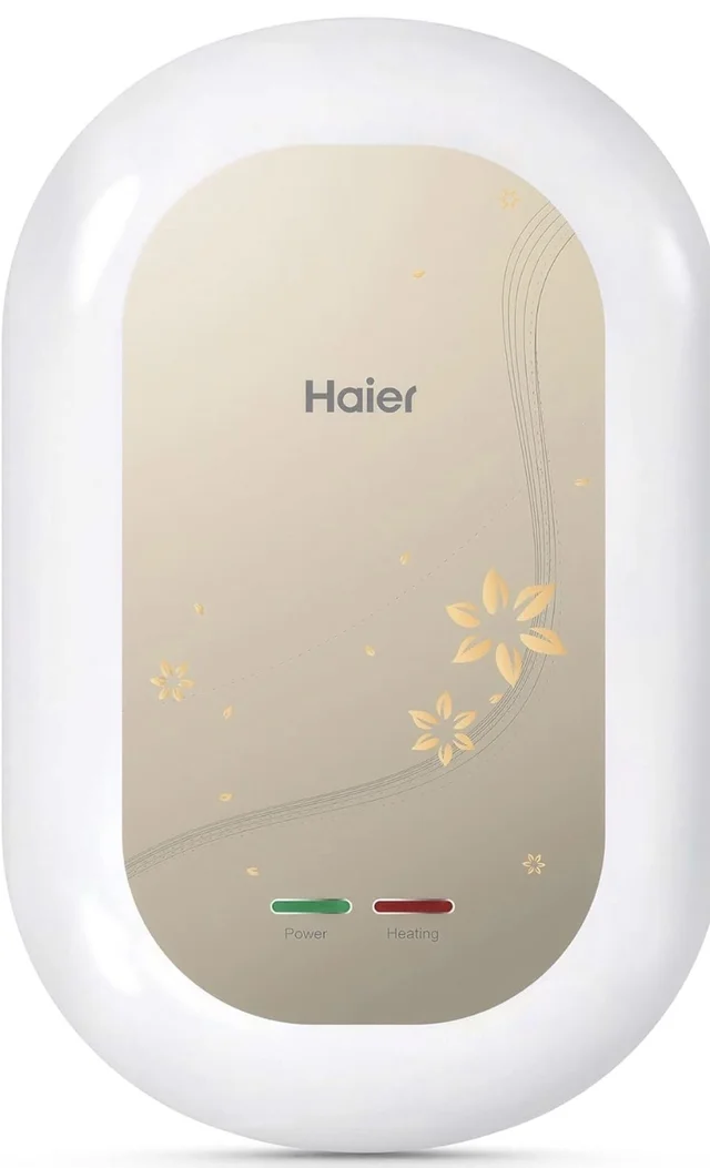 HAIER Haier Instant Water Heater 3 Litre Geyser 3000W Powerful Heating| Free Installation| Advanced Multi-Layered Safety|High Rise Compatible