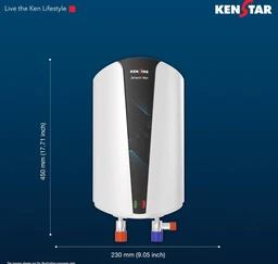 Kenstar Jacuzzi Neo |5.5L|3000-Watts Powerful Heating | Electric Instant Water Heater (Geyser) |High Grade SS Tank with Advanced 4 Level Safety| Rust-Proof| White|
62%
off
- White