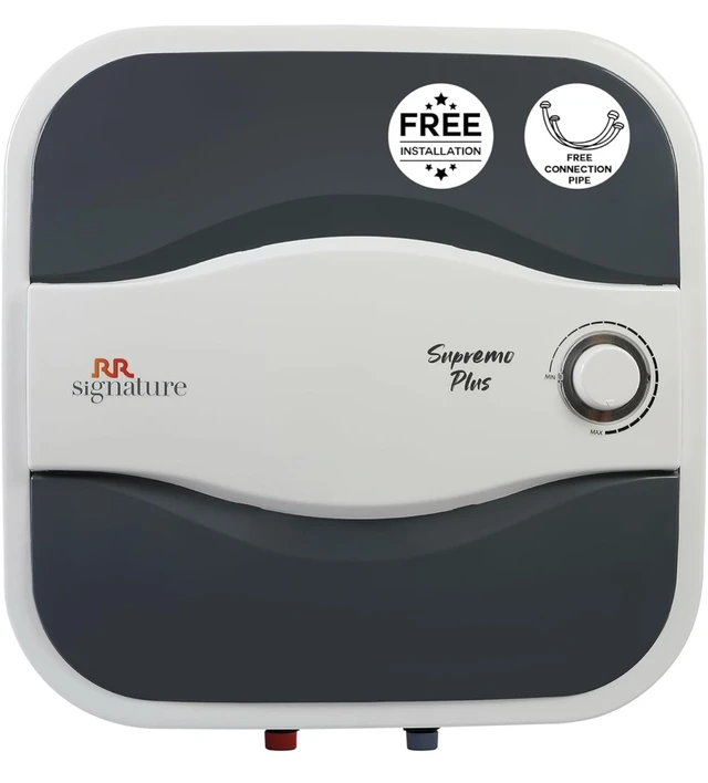 Supremo RR Signature Supremo Plus 25L Storage Water Heater |Glass Line Tank|8 Bar, High Rise Buildings |2 Yr Warranty on Product & 6 Yr on Tank by RR | Free Installation & Pipes
56%
off
- White