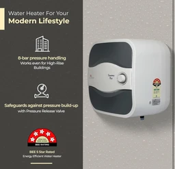 Supremo RR Signature Supremo Plus 25L Storage Water Heater |Glass Line Tank|8 Bar, High Rise Buildings |2 Yr Warranty on Product & 6 Yr on Tank by RR | Free Installation & Pipes
56%
off
- Dorado