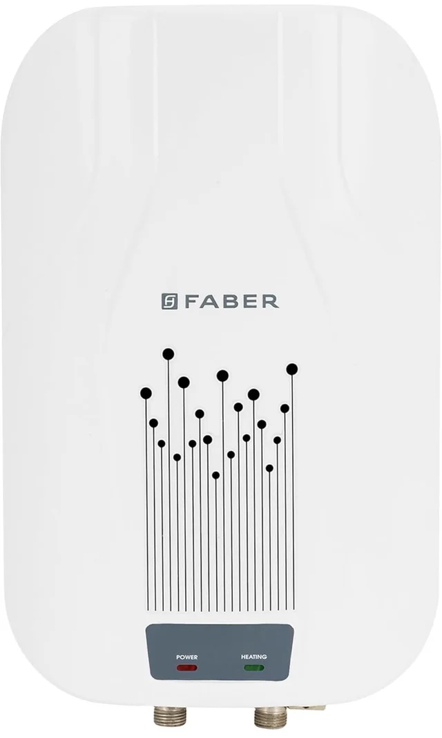Faber Zippy Instant Geyser 5.9 Litre| 3000W | Free Pipe & Installation | Energy Efficient |5Yr Tank, 3Yr Heating Element 2 Yr Product Warranty by Faber| Suitable for Kitchen & Bathroom | FWG Zippy 5.9 - White