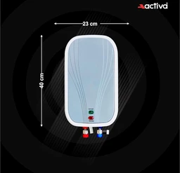 ACTIVA Volcano 3L Instant Water Heater Geyser | 3000W ISI Marked Copper Heating Element | 304L Stainless Steel Tank with Anti-Rust Coating | Auto Cut-Off Safety | ABS Body | 5 Years Warranty