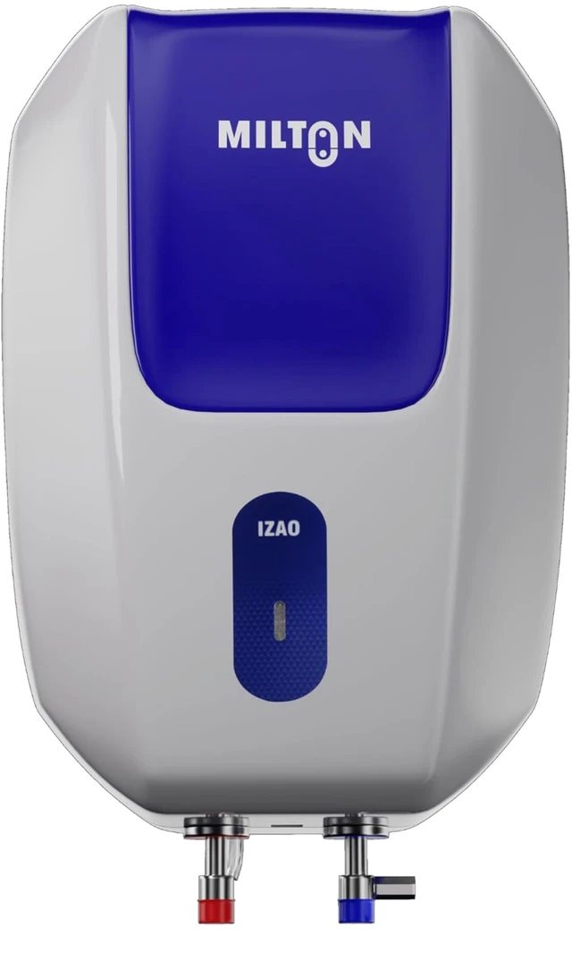 Milton 5 Litre Instant Water Geyser | Powerful 3000W Electric Geyser for Bathroom & Kitchen | Advanced Safety | Compact SS304 Tank | 2 Year Product Warranty & 5 Year Tank Warranty | Blue