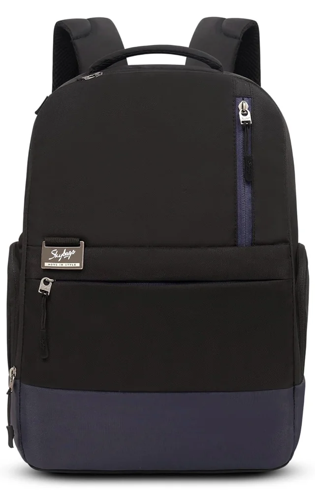 Skybags Lumous 3 Compartment Laptop Backpack (E) 16 L Black