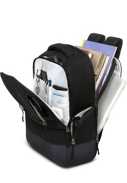 Skybags Lumous 3 Compartment Laptop Backpack (E) 16 L Black