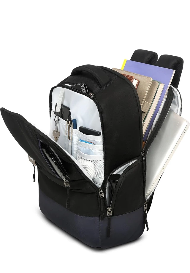 Skybags Lumous 3 Compartment Laptop Backpack (E) 16 L Black