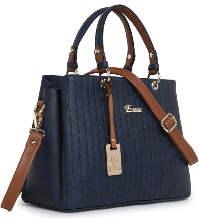 EXOTIC® Women's Striped Line Handbag for Women| Ladies purse | Stylish Shoulder Bag | Gift for Women