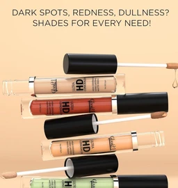 Glam 21 Glam21 4-in-1 Makeup Kit | Primer, HD Matte Foundation-Sand-03, 2 in 1 HD Compact Powder- Fairy Tale -01 & HD Concealer -Light Ivory-01| Full Coverage, Long-Lasting Wear & Waterproof | Smooth, Lightweight & Buildable Coverage for Daily Face Makeup Combo (MAKEUPCOMBO-233)
29%
off
