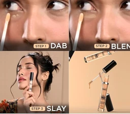 Glam 21 Glam21 4-in-1 Makeup Kit | Primer, HD Matte Foundation-Sand-03, 2 in 1 HD Compact Powder- Fairy Tale -01 & HD Concealer -Light Ivory-01| Full Coverage, Long-Lasting Wear & Waterproof | Smooth, Lightweight & Buildable Coverage for Daily Face Makeup Combo (MAKEUPCOMBO-233)
29%
off