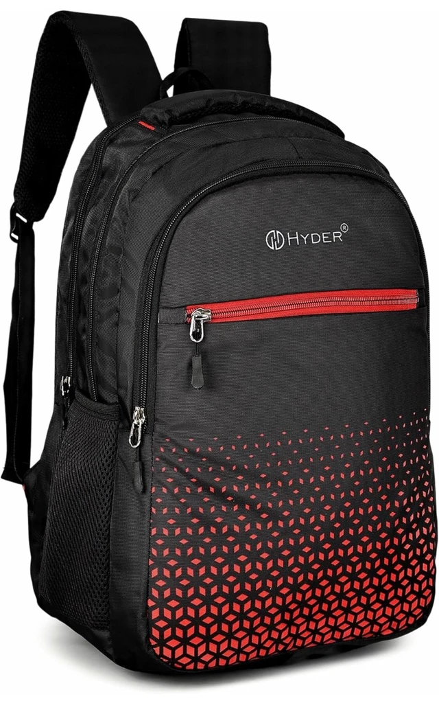 HYDER Glitch 35L Multipurpose Backpack For Men,Women, Boys And Girls Bags for College, School, Travel, Office and Daily Use - Durable, Comfortable, and Stylish Bag/Backpacks
- Red