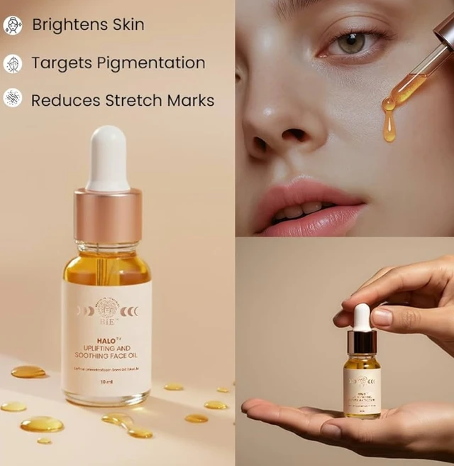 BiE (BEAUTY IN EVERYTHING BiE Anti Pigmentation Kit | Treats Pigmentation, Melasma, Dark Spots & Ageing Spots | 3 pcs - O2 WOW Mask, Halo Face Oil, Superpower Eternal Youth Cream | Unisex