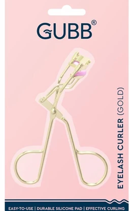 GUBB Eyelash Curler For Women | Creates Eye-Opening & Lifted Lashes | Long-lasting Lash Curls for All Eye Shapes | Get Perfect Curl in 5 Seconds - Gold