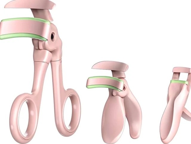 MAYCREATE® 3Pcs Eyelash Curler Set, Quick Eyelashes Curlers for Hard Lashes, Mini Eye Lash Curler Corner Lashes Clamp, Long Lasting, Works on Small Inner and Outer Eyelashes, Lifts & Defines