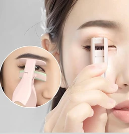 MAYCREATE® 3Pcs Eyelash Curler Set, Quick Eyelashes Curlers for Hard Lashes, Mini Eye Lash Curler Corner Lashes Clamp, Long Lasting, Works on Small Inner and Outer Eyelashes, Lifts & Defines