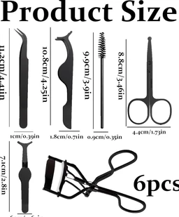 6Pcs Eye Lash Curler for Women Set, Eyelash Curler Set, Eyelash Lifting Kit Suitable for Professional Makeup Artist and Beauty Enthusiast
28%
off