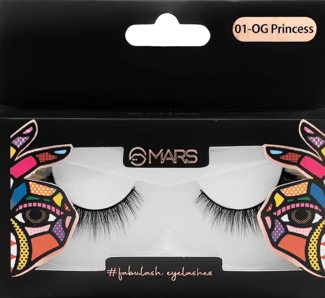 MARS Fabulash Eyelashes for Women | Lightweight False Eye Lashes | Synthetic Hair and Lightweight | Easy to Fits in Any Eye shape (02-Classic Girl)
