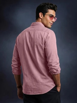 Veirdo® Men's Pure Cotton Utility Shirt | Full Sleeve Casual Button-Down with Dual Chest Pockets | Stylish & Comfortable Everyday Wear | Colors: Beige, Black, Maroon, Olive, Rust & White
- 4XL