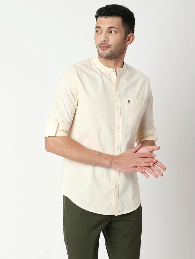 Thomas Scott Men's Cotton Regular Fit Shirt - 3XL