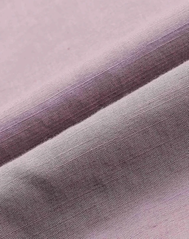 AD by Arvind Modern Slim Fit Solid Shirt - M, purple