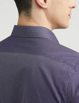 Van Heusen Solid Formal Shirt for Men| Premium Cotton| Full Sleeves| Slim Fit |Breathable Fabric - M