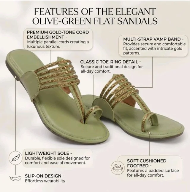 BATCO Kolhapuri Chappal for Women Stylish, Ethnic slippers & Flat Sandals for Girls