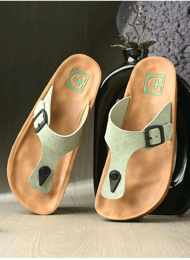 DOCTOR HEALTH SUPER SOFT Women's Orthopedic Toe Ring Sandals | Adjustable Buckle Comfort Slippers | Soft Cushioned Footbed | Lightweight Anti-Skid Casual Flip Flops for Everyday Wear
