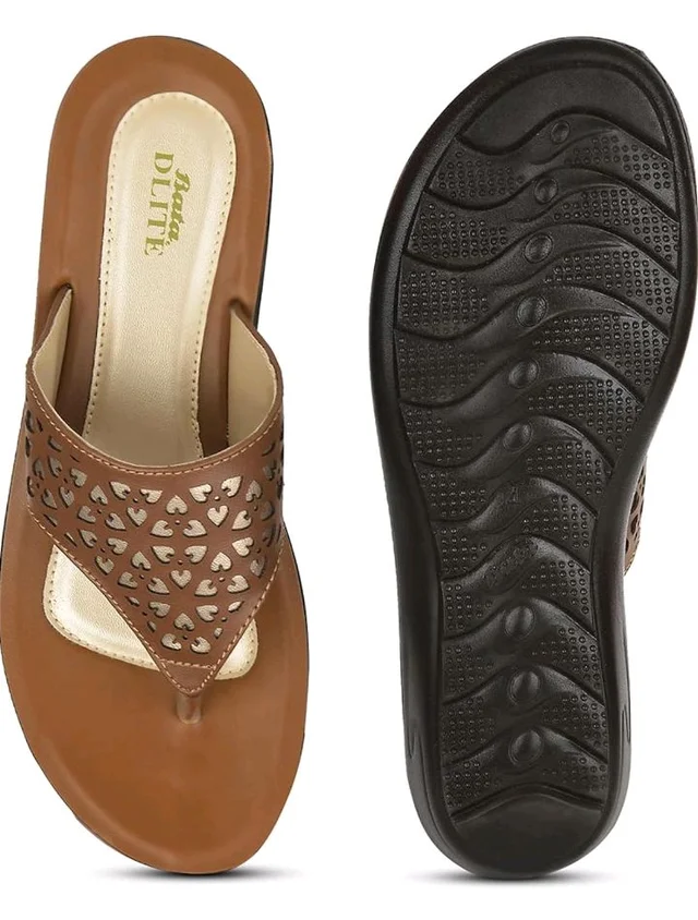 Bata Women's Toe Ring Flats