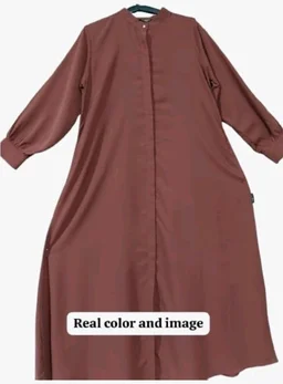 Mallika Women Modest Wear Front Open Abaya Burkha for Everyday use
- 3XL, Rust