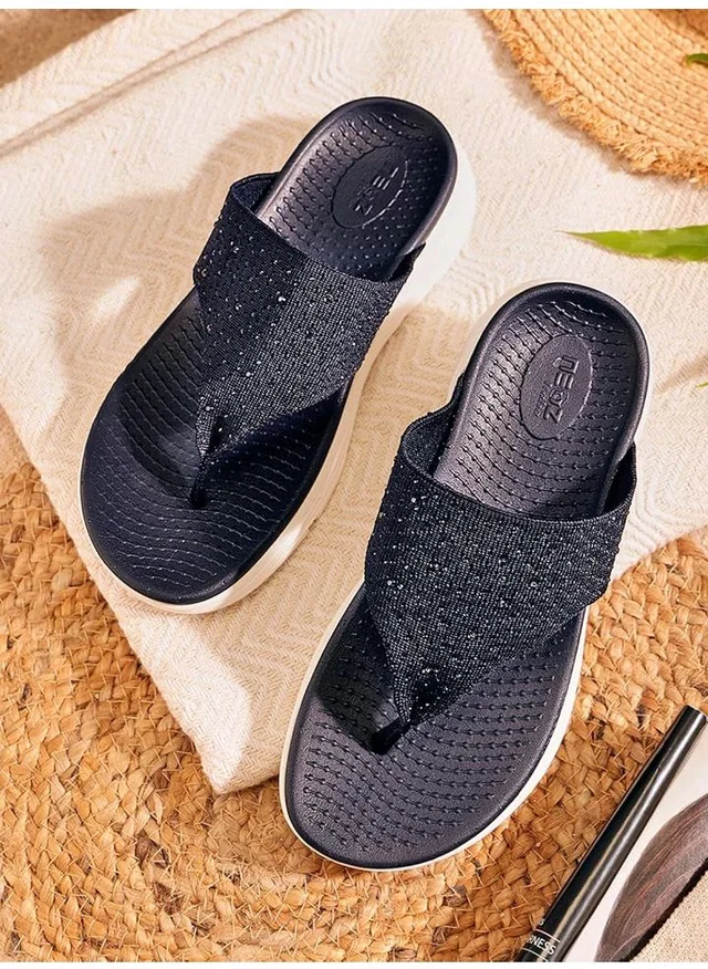 URJO womens Glamour-01 Women's Orthopaedic Flip-flops With Arch Support Cushion Footbed & Anti-skid Comfort By Neoz Slipper
