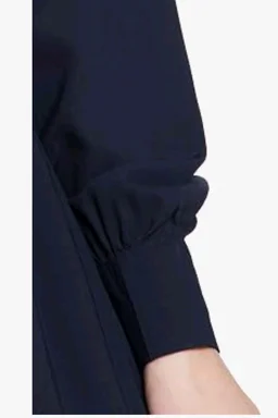 Mallika Women Modest Wear Front Open Abaya Burkha for Everyday use
- 2XL, Navy