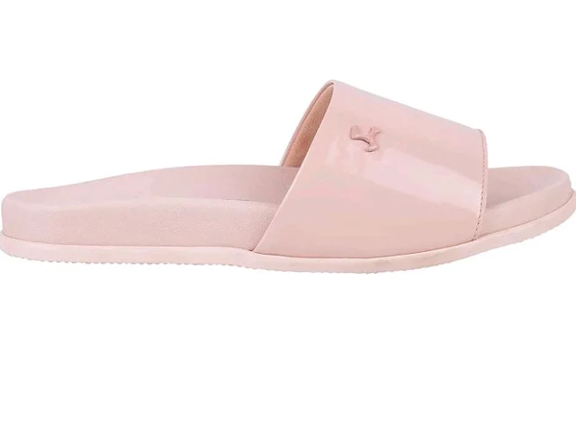 Mochi Women's Faux Leather Fashion Slip-on Sandals