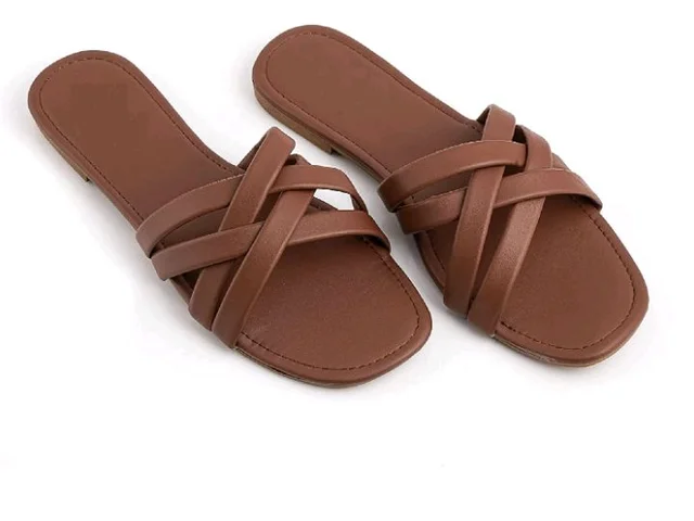 Nowry Women Stylish Flats Fashion Sandal For Party & Wedding/Casual Flat Sandals For Women's & Girls