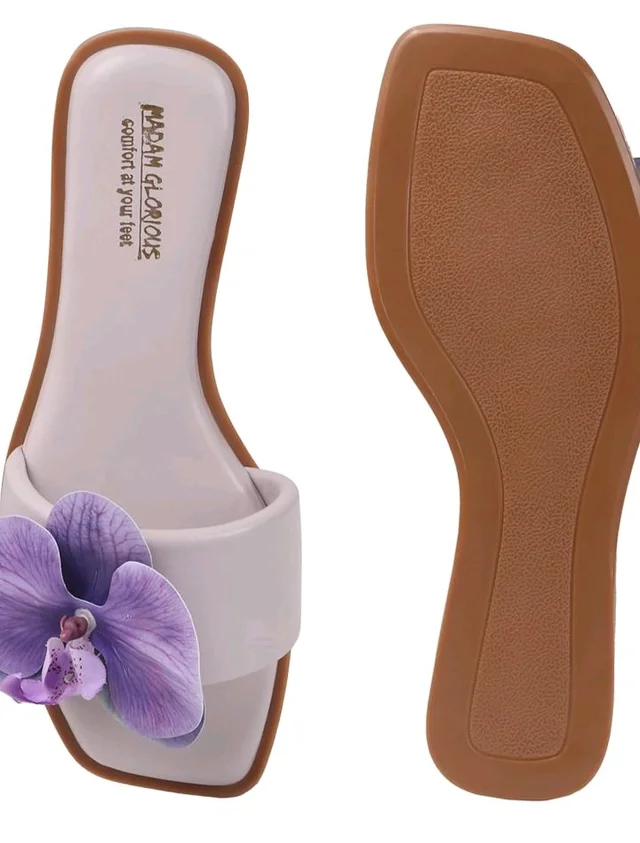 madam glorious flat Sandal Slipper For Womens And Gils PF12