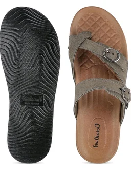 WALKAROO Comfort Sandal For Women's|CloudStep Double-Density PU Sole – Ultimate Comfort|Stylish Casual Wear|WE2501