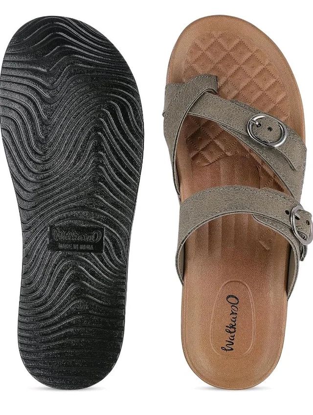 WALKAROO Comfort Sandal For Women's|CloudStep Double-Density PU Sole – Ultimate Comfort|Stylish Casual Wear|WE2501